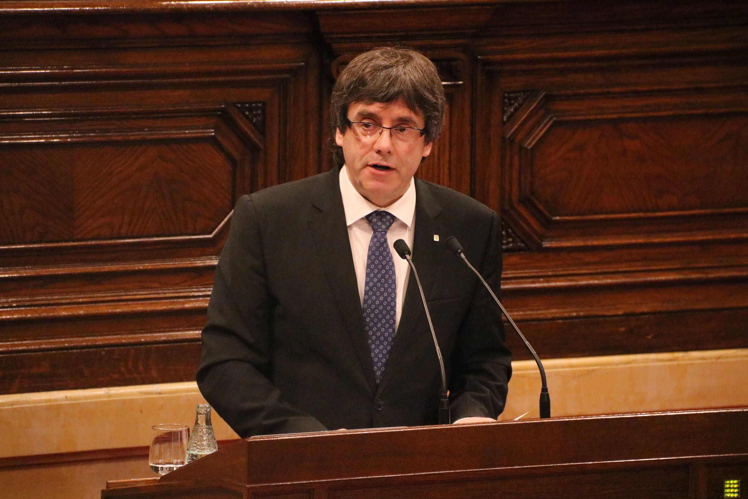 Puigdemont: "Les polítiques de gènere són una prioritat de país"