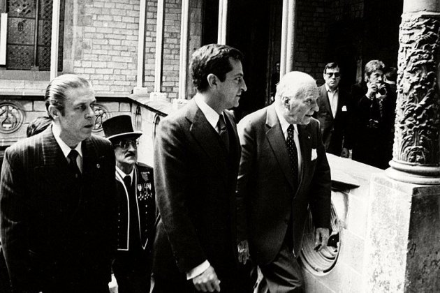 Adolfo Suárez Tarradellas Palau de la Generalitat / Ministeri de Presidència Govern d'Espanya