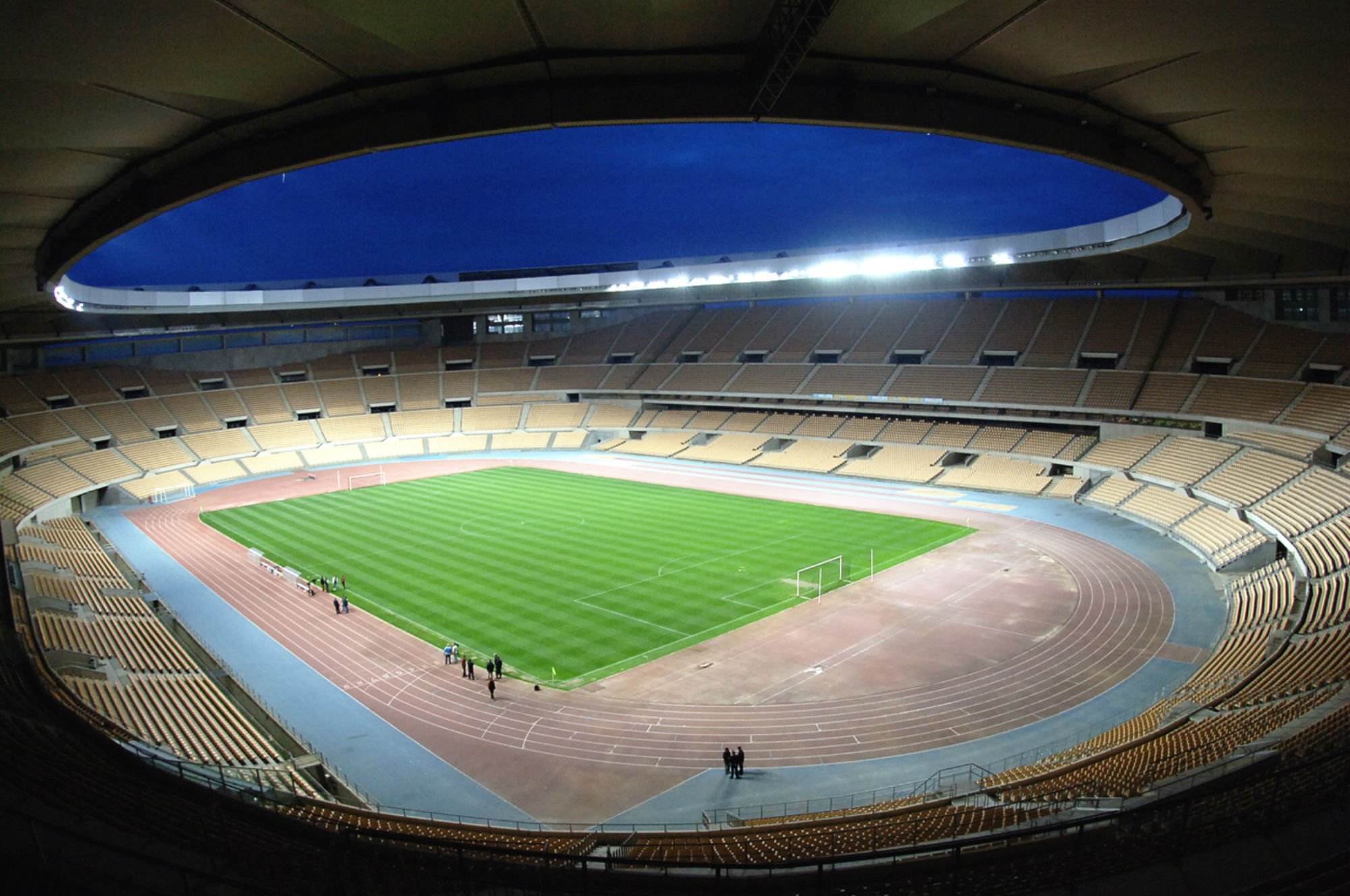 L'Estadi de La Cartuja de Sevilla, seu de la final de la Copa del Rei