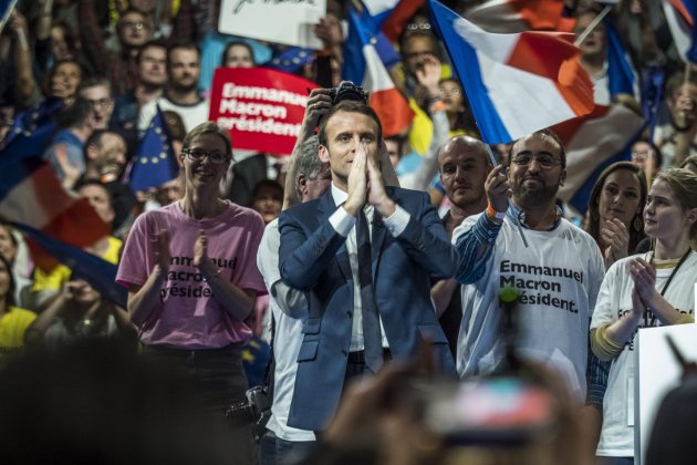 Macron, candidat d'En Marche / EFE