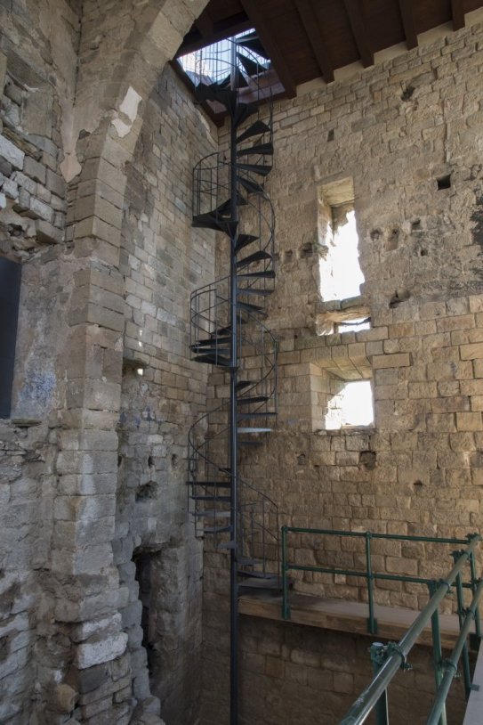 Interior castillo de Boixadors Diputación de Barcelona