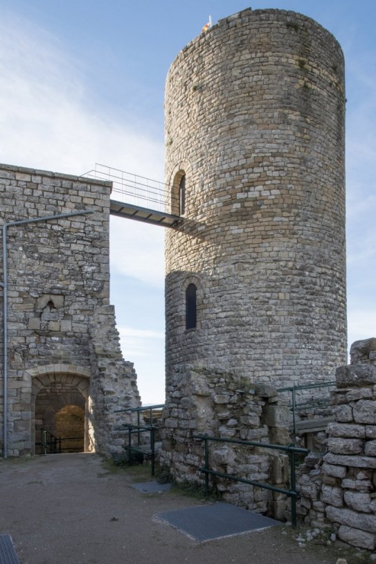 Torre de l'homenatge de Boixadors Diputació de Barcelona