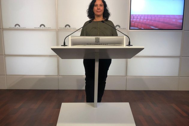Susana Segovia comuns parlament - marina fernandez