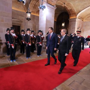 sanchez torra passen revista mossos Generalitat Jordi Bedmar sanchez torra passen revista mossos Generalitat Jordi Bedmar