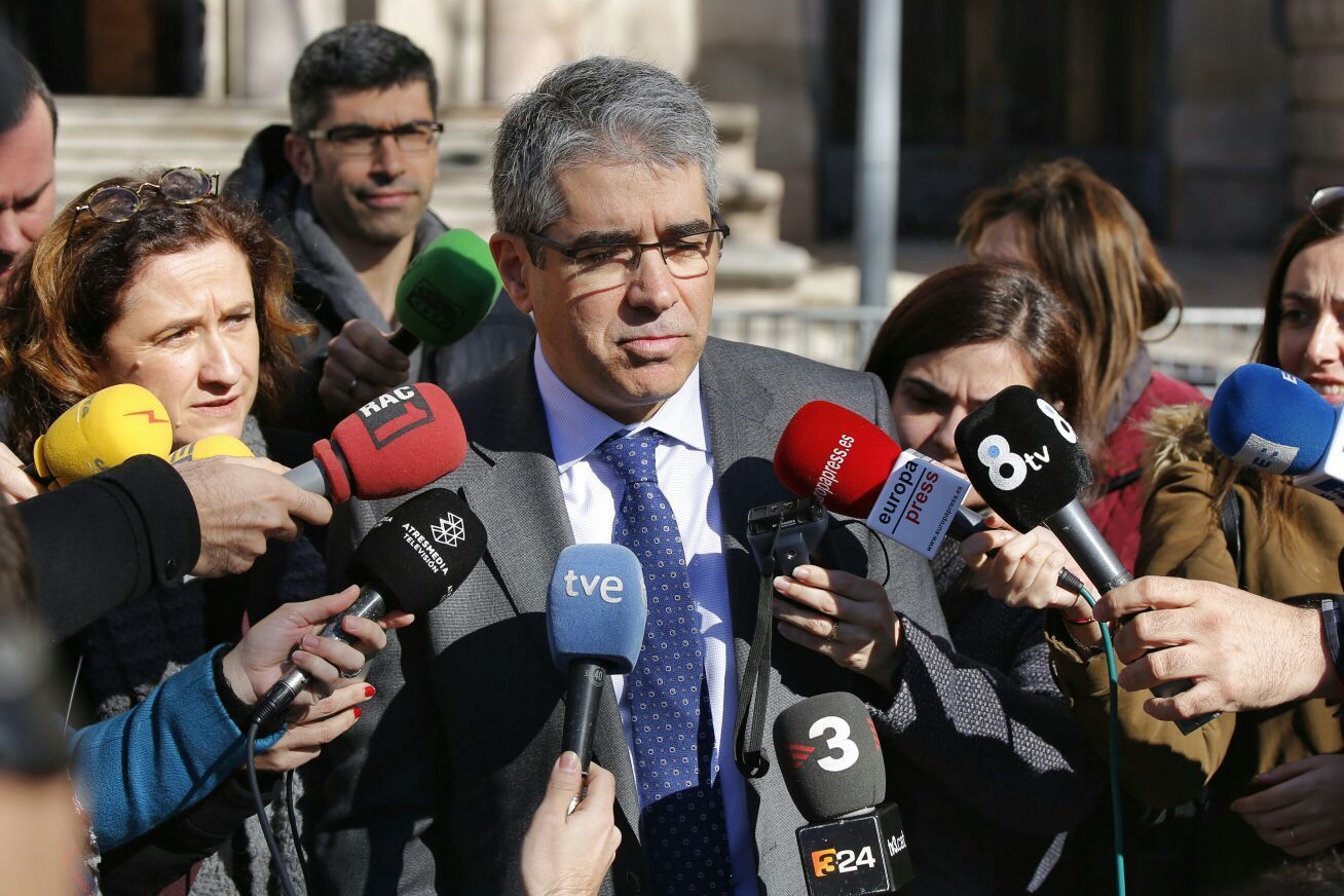 Homs, sobre el juicio el 27-F: "Quieren coaccionar al Govern por el referéndum"