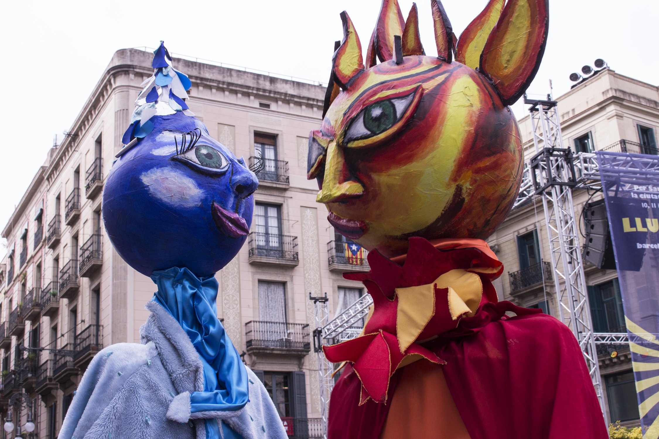 Empiezan las fiestas de Santa Eulàlia más tradicionales y más jóvenes