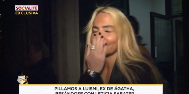 Letícia Sabater pillada Telecinco