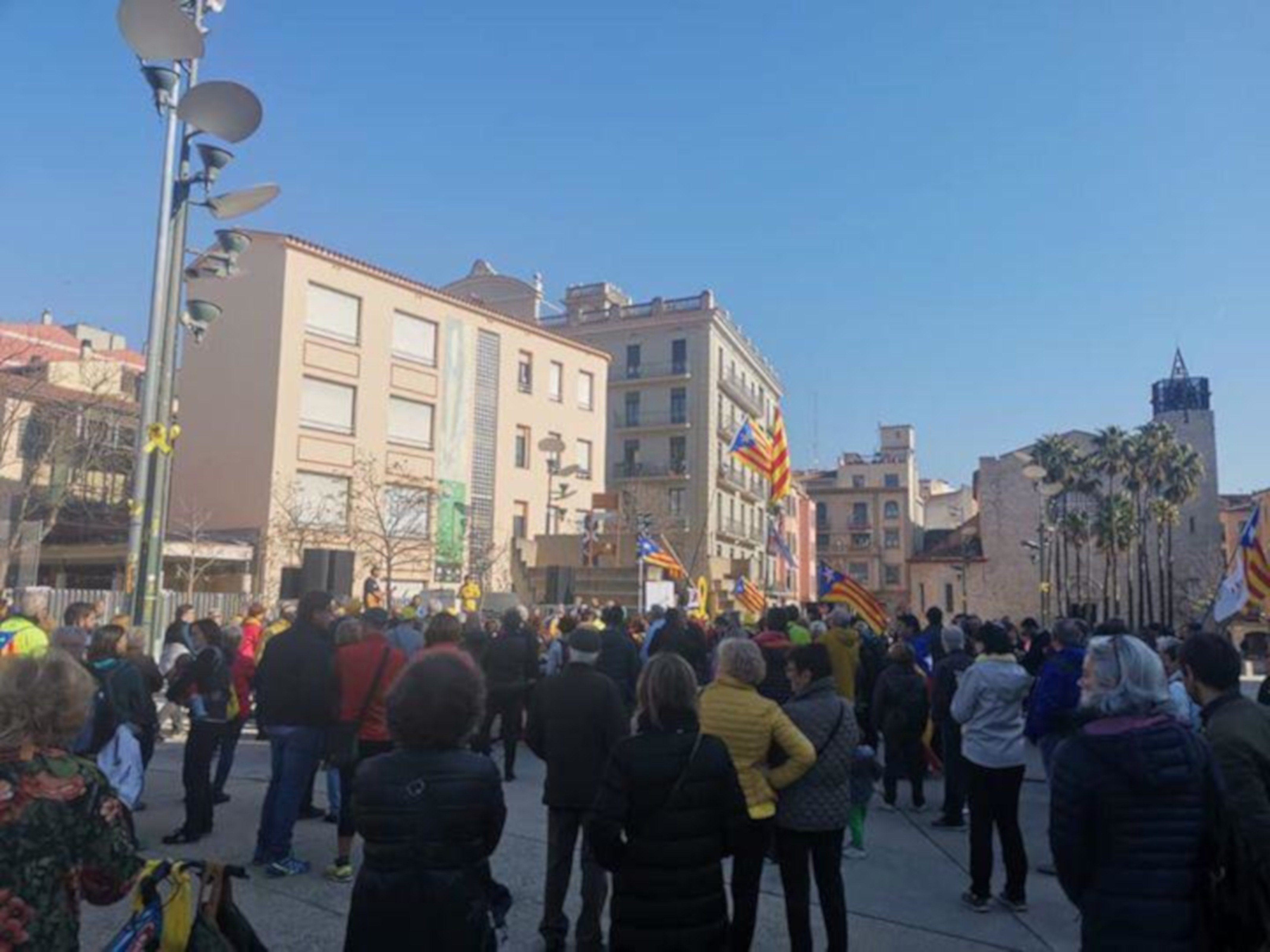 Manifestación en Girona para reclamar "el fin de la represión"
