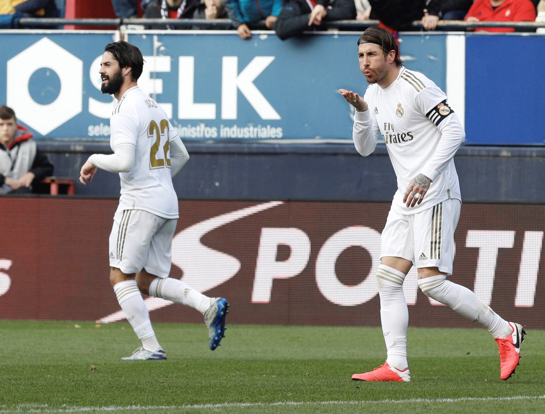 Sergio Ramos: "El futbol serveix de distracció del coronavirus per a la gent"