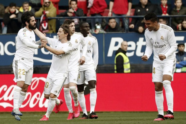 Isco Modric Osasuna Reial Madrid EFE