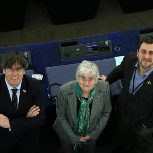Suplicatorio de Puigdemont: ponente ultra y pleno de eurodiputados españoles