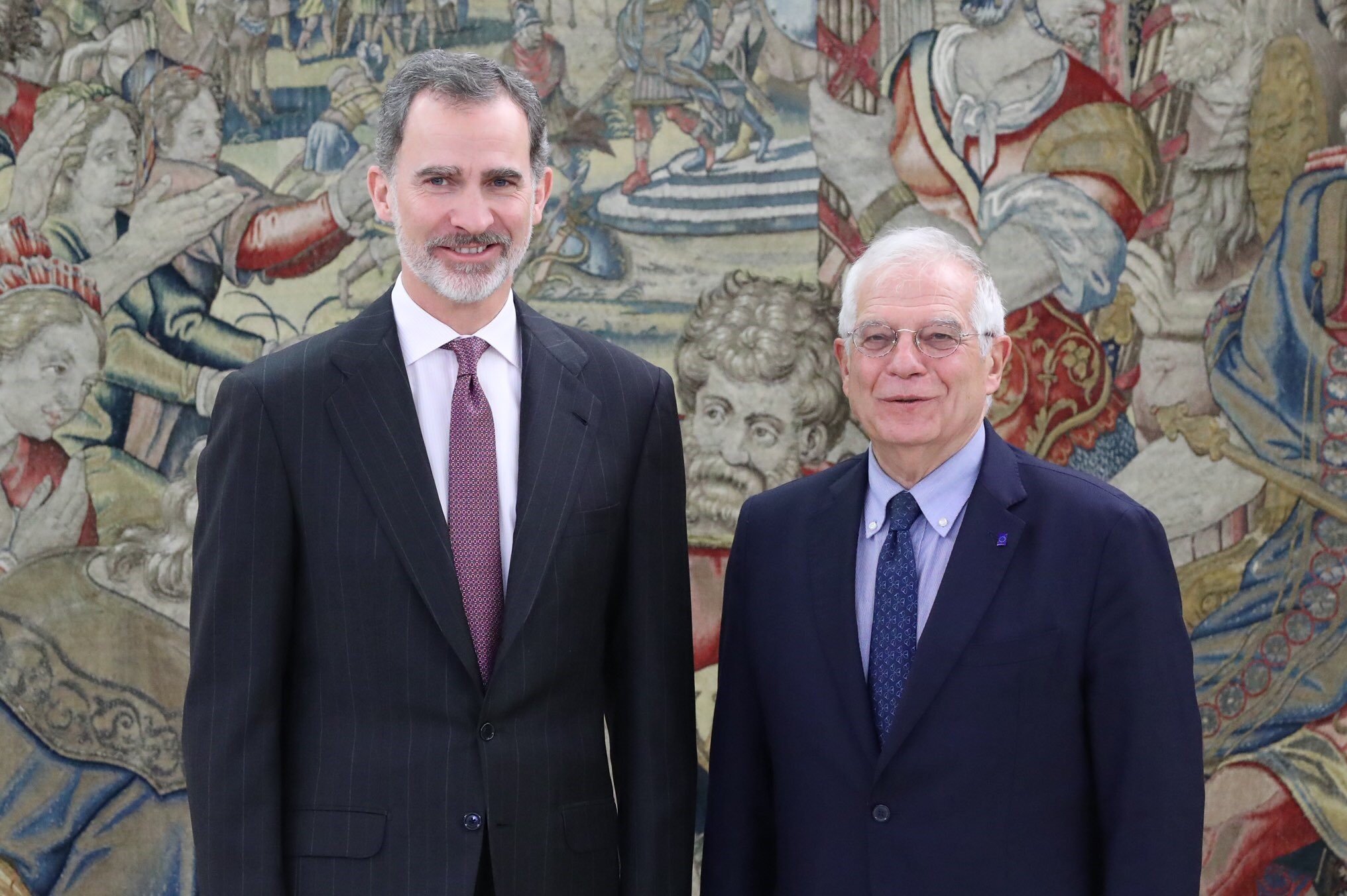 Rei Felip VI Josep Borrell - Europa Press Rei Felip VI Josep Borrell - Europa Press