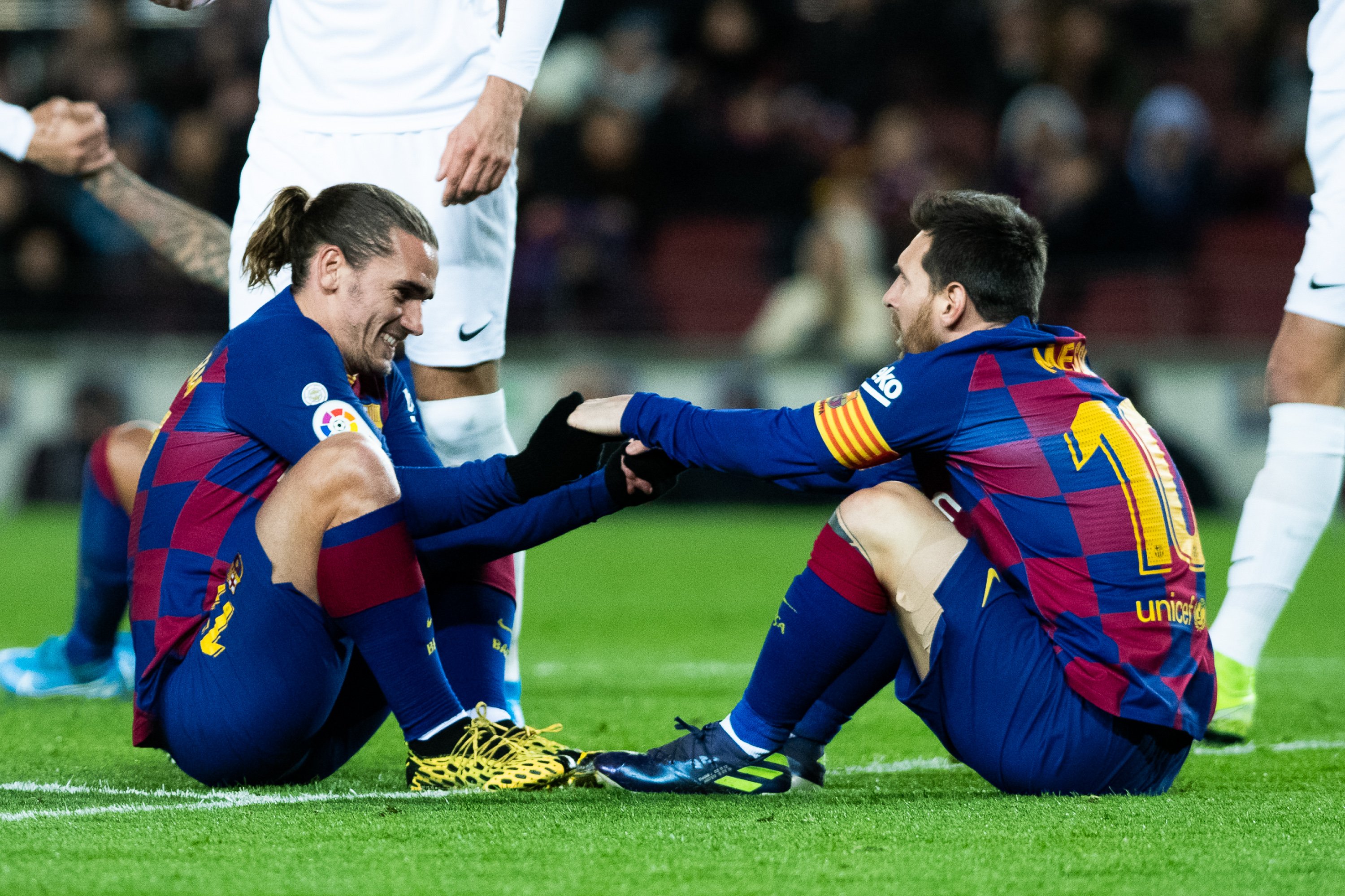 Messi, Griezmann i Semedo, en alerta contra el Nàpols