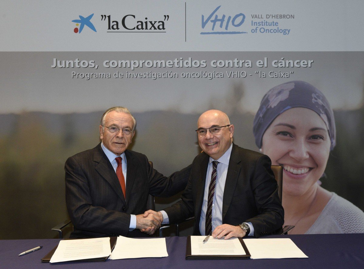 La Caixa dona 6 milions a l'Institut d'Oncologia de la Vall d'Hebron