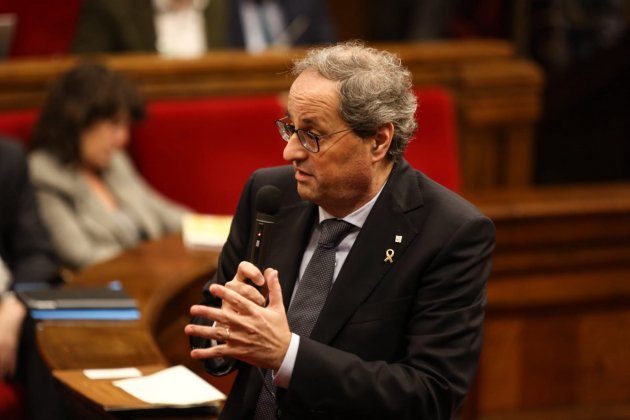 Quim Torra ple parlamentb- Sira Esclasans Quim Torra ple parlamentb- Sira Esclasans