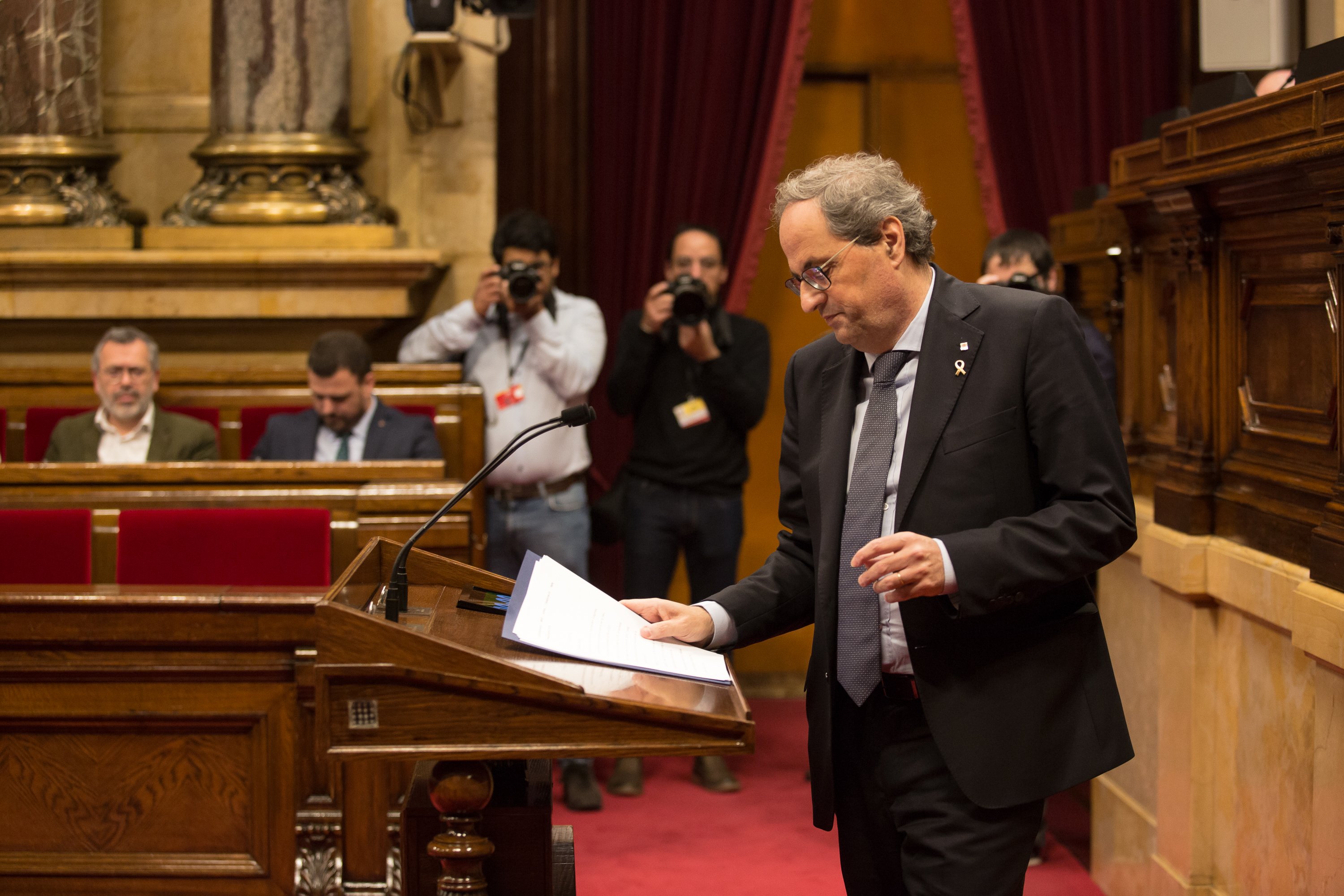 Torra reunirà dilluns els agents del Mobile per analitzar "què es pot salvar"