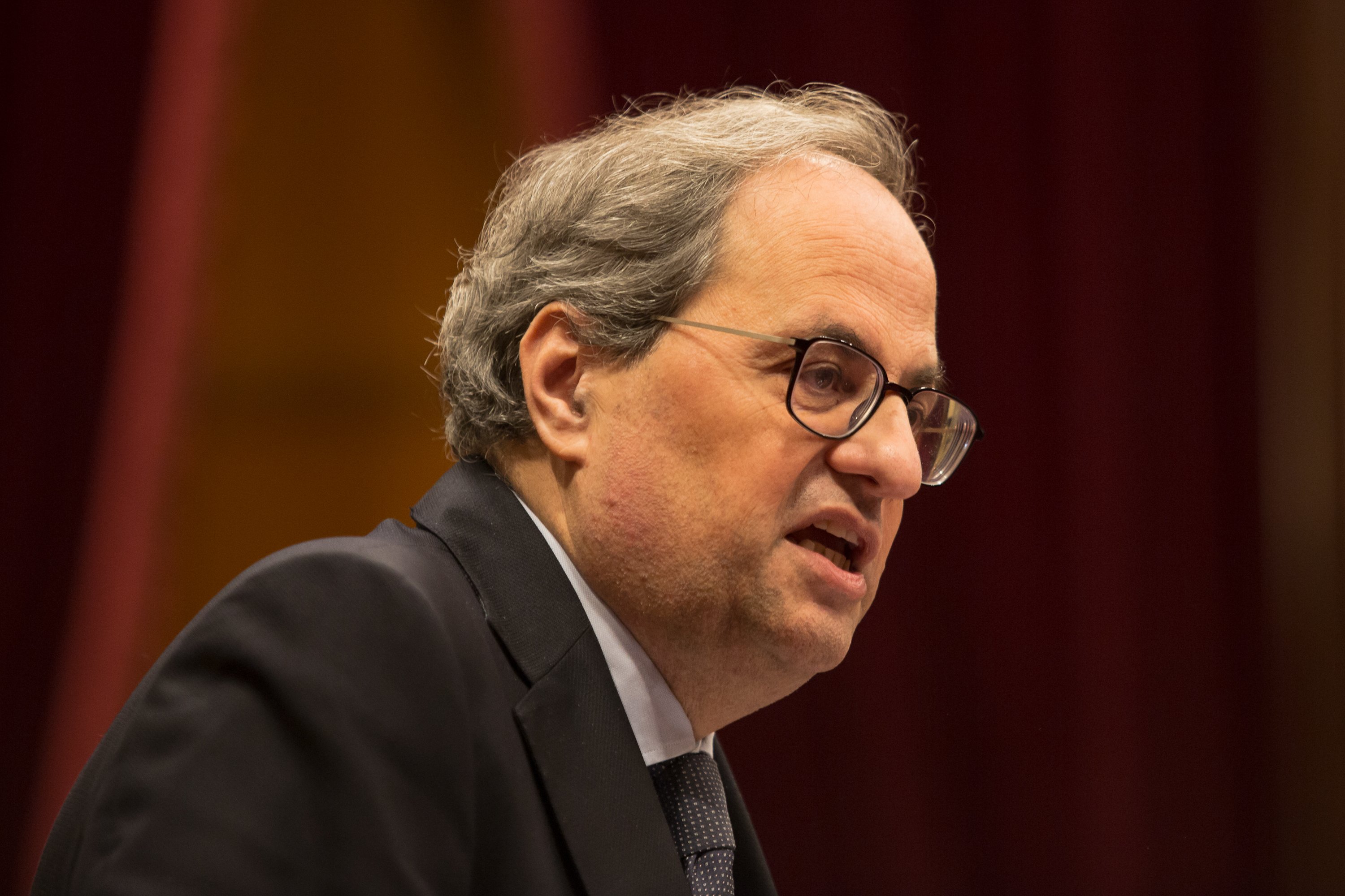 Avís de Torra a ERC i CUP: "El Parlament ha votat que cal mediador"