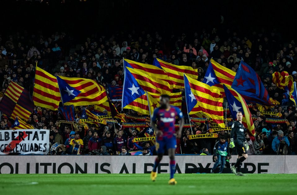 Estelades Camp Nou Barça EuropaPress Estelades Camp Nou Barça EuropaPress