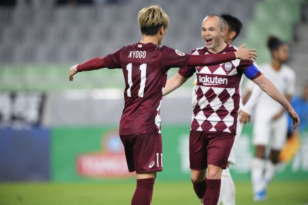 iniesta vissel kobe @AFC