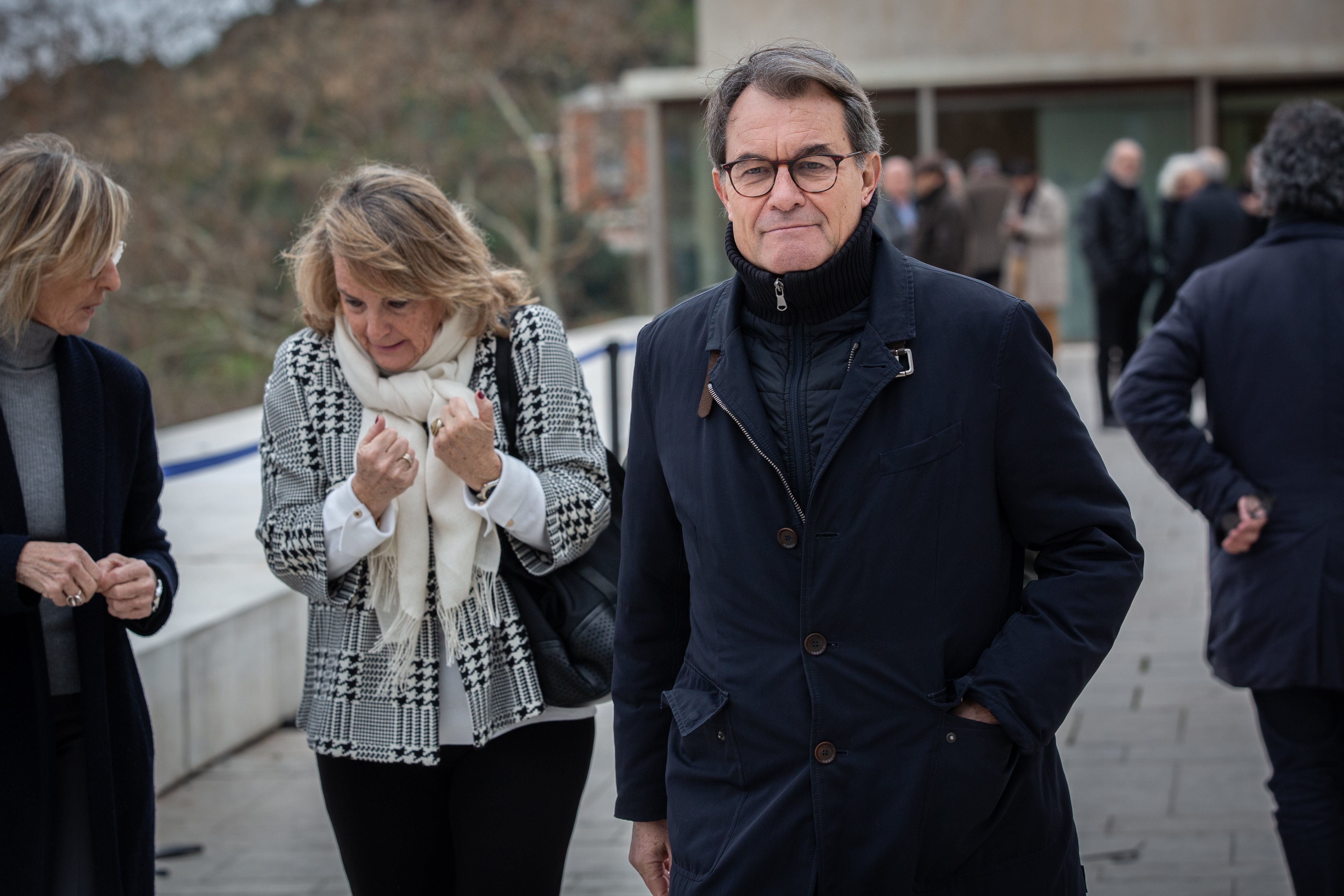 Artur Mas enterrament Diana Garrigosa - Europa Press
