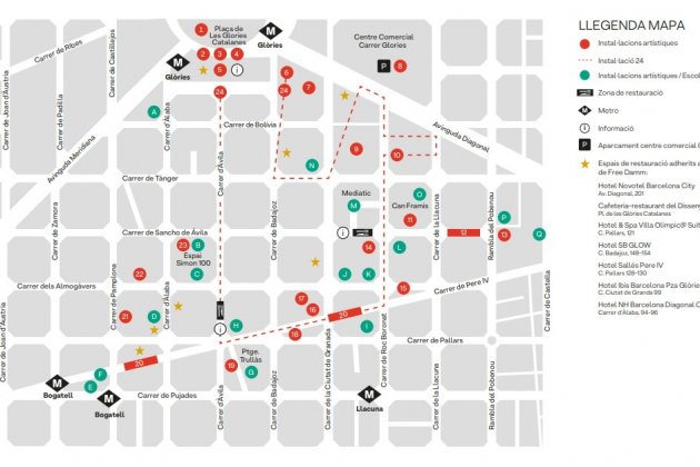 BCN luz mapa