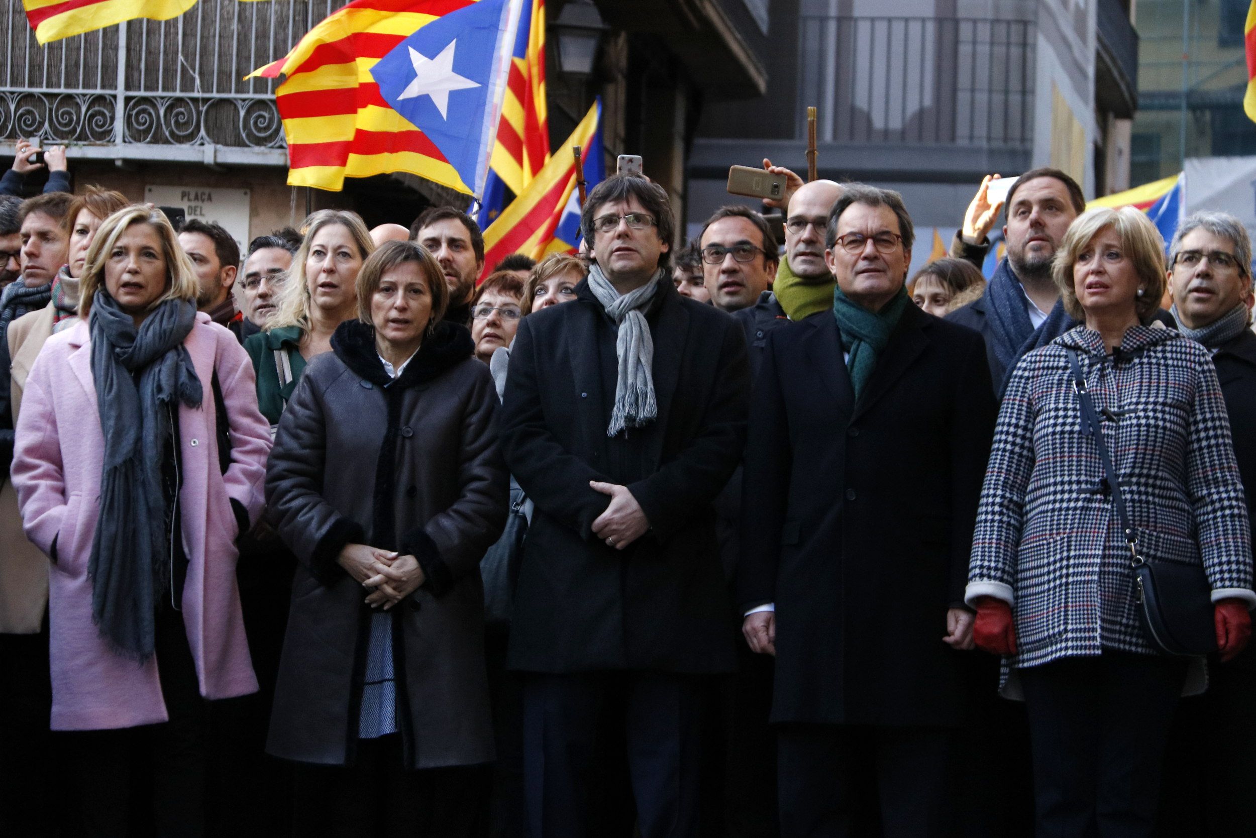 Puigdemont rebrà aquest divendres Mas, Ortega, Rigau i Homs