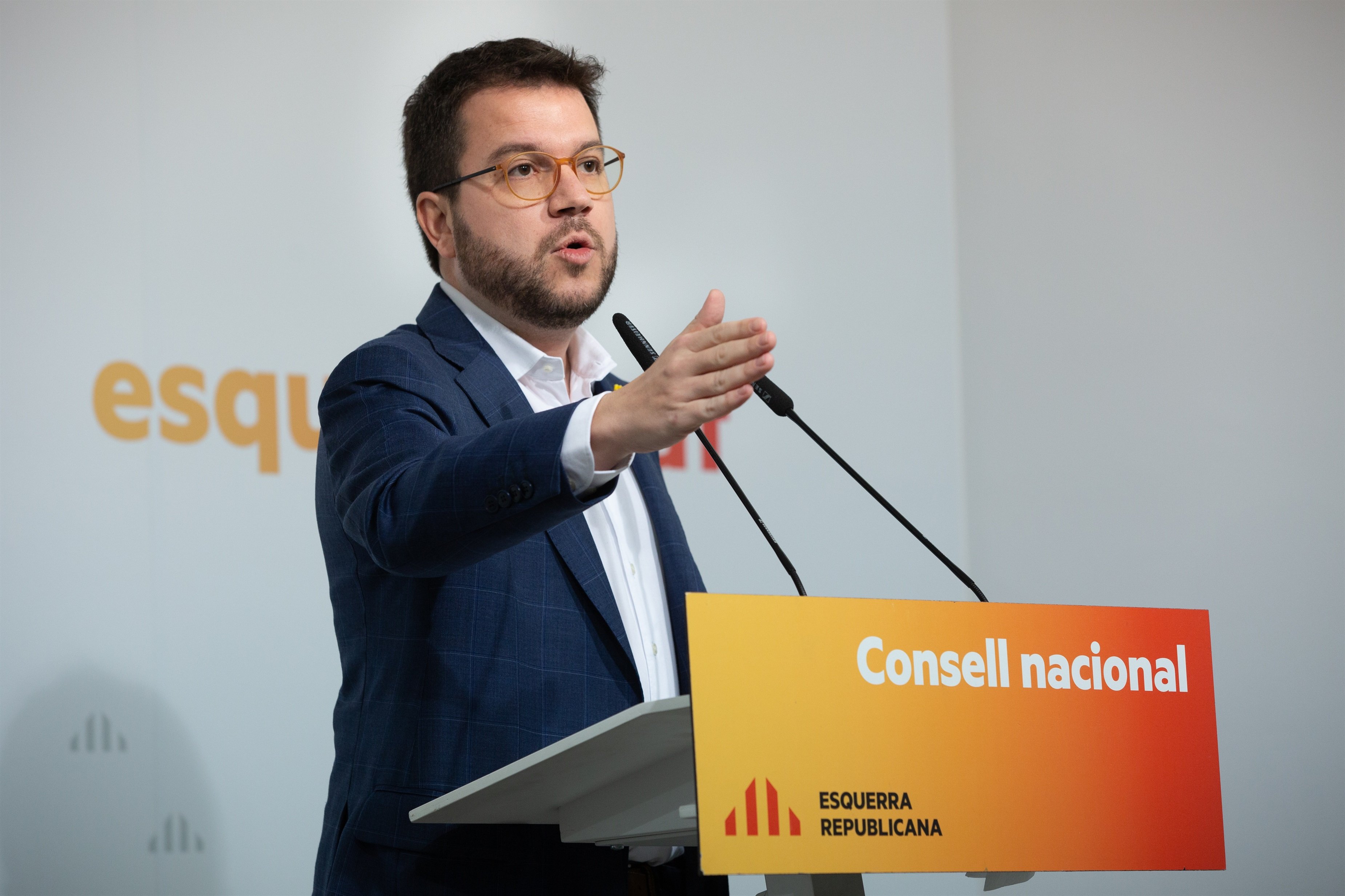 Aragonès y Homrani critican la propuesta de Sánchez Llibre contra el coronavirus