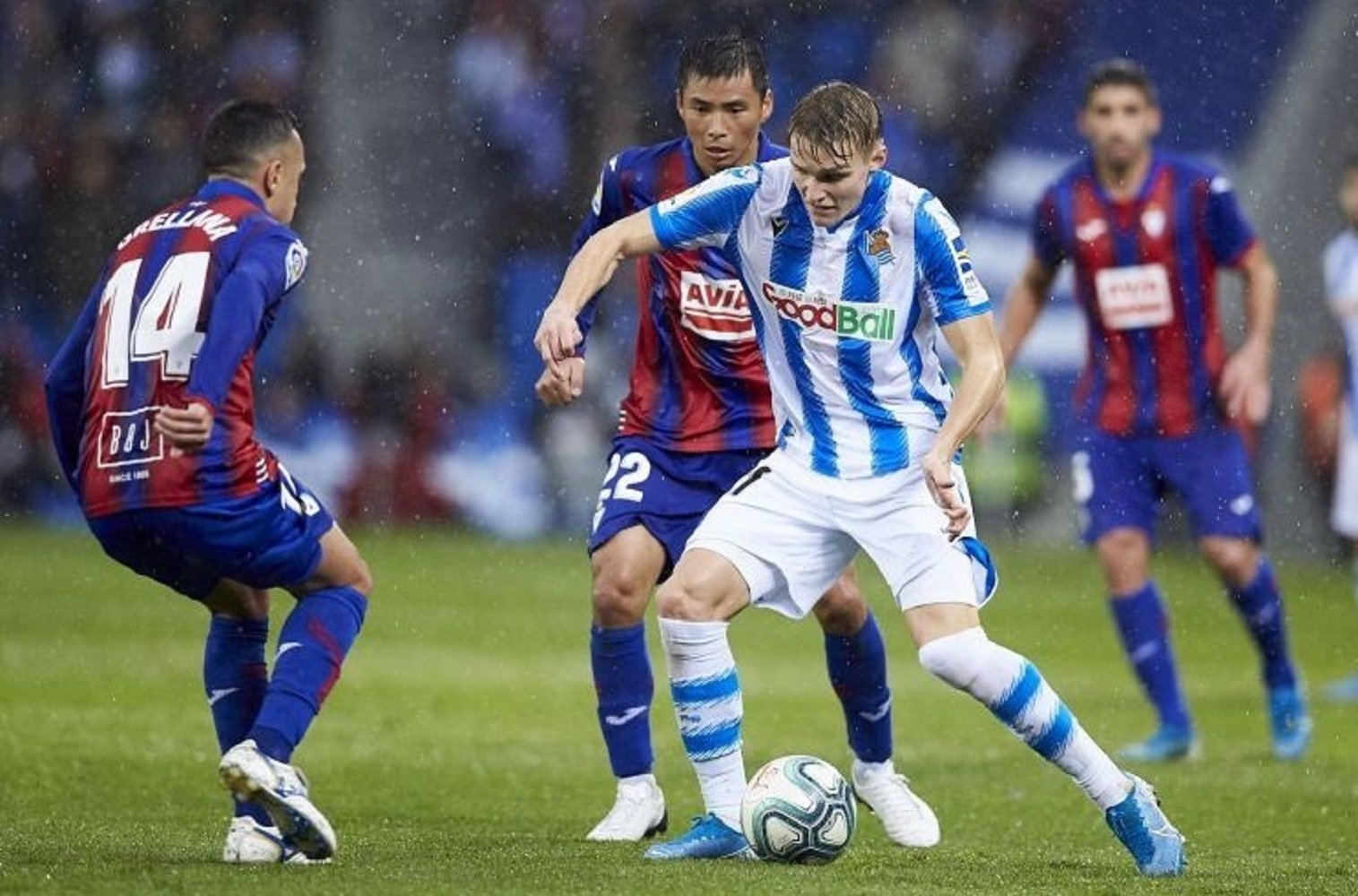 Se suspende el Eibar-Real Sociedad de Primera División por la contaminación