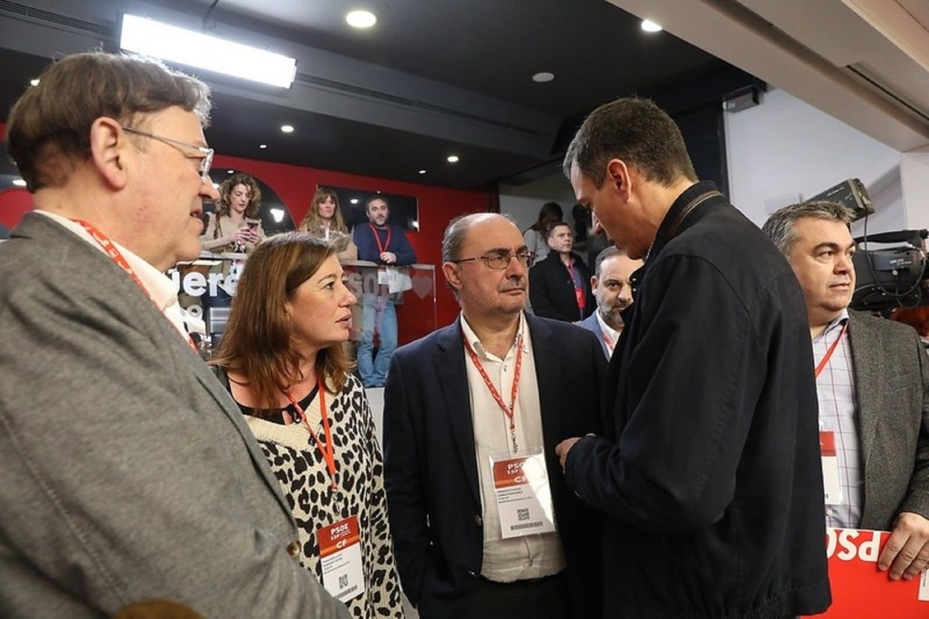 PSOE regional leaders distrust dialogue with Catalonia: "Do not reward the disloyal"