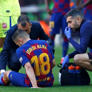 Jordi Alba lesió EFE Jordi Alba lesió EFE