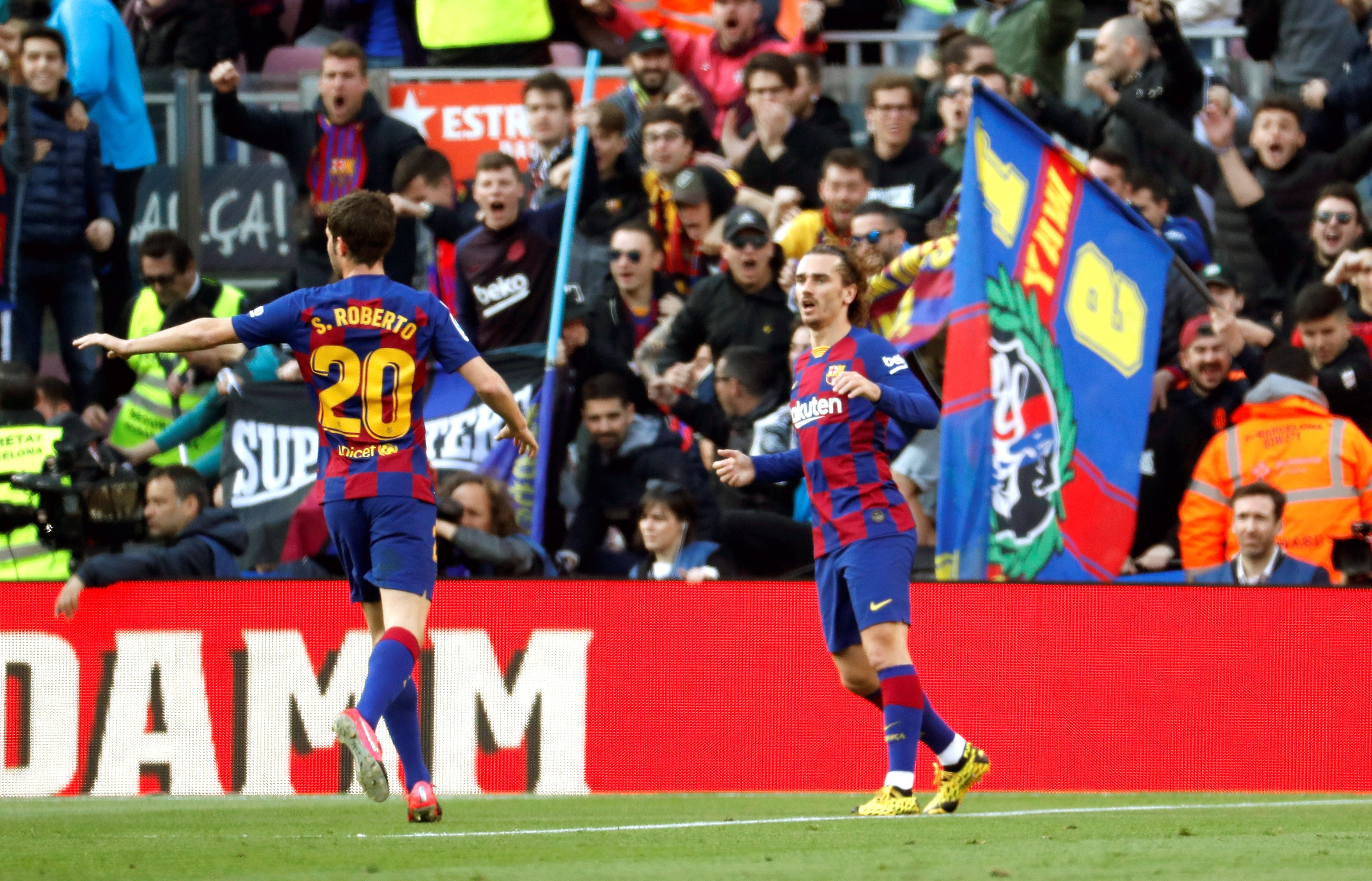 Victòria patida del Barça contra el Getafe