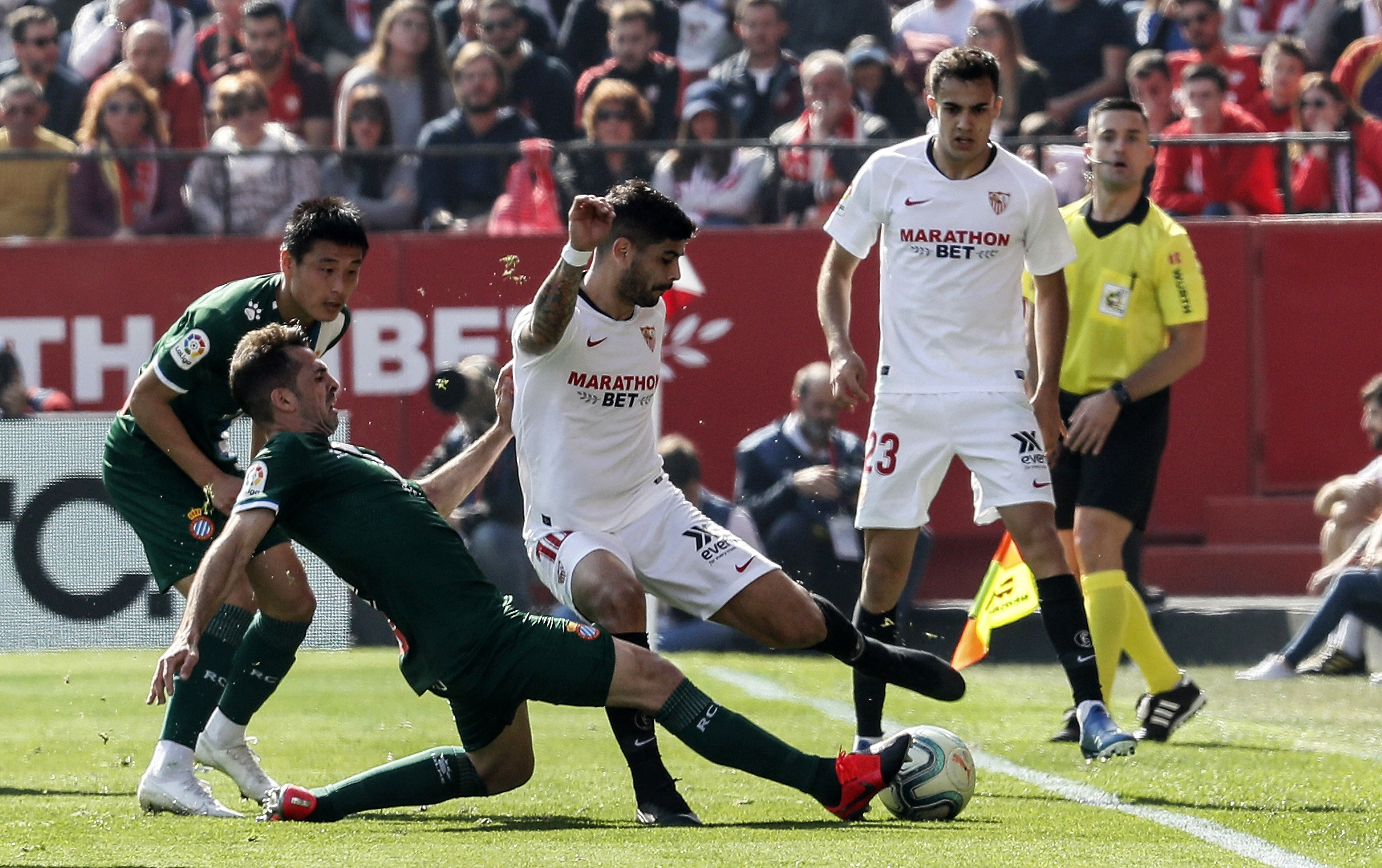 El Espanyol resiste y suma un punto en Sevilla