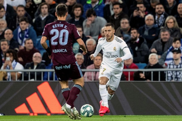 Hazard Kevin Vázquez Real Madrid Celta EFE