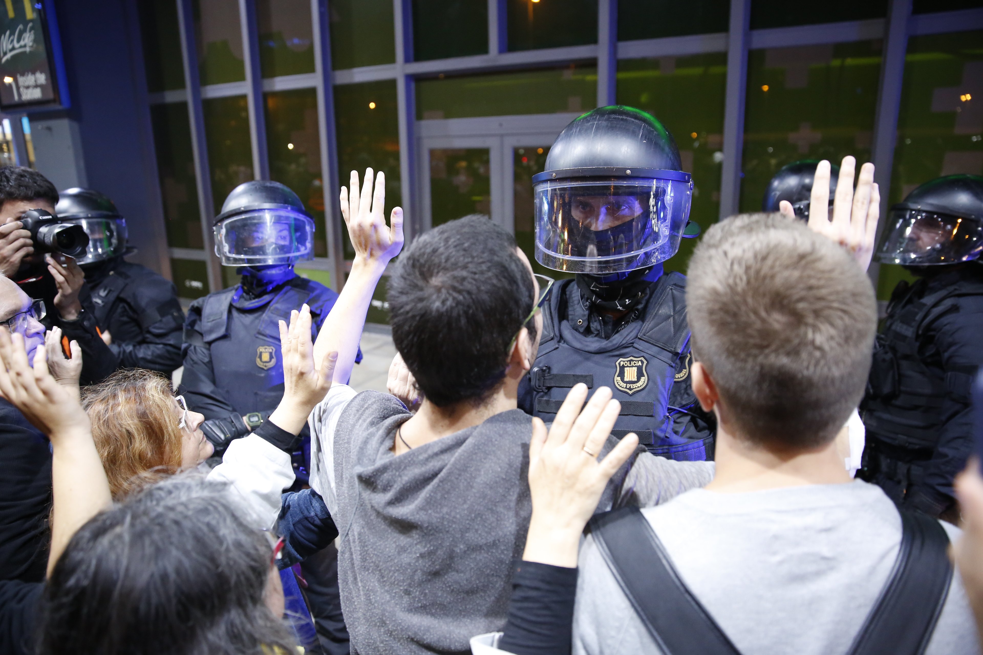 Deixen en llibertat els dos CDR detinguts pels Mossos a Barcelona