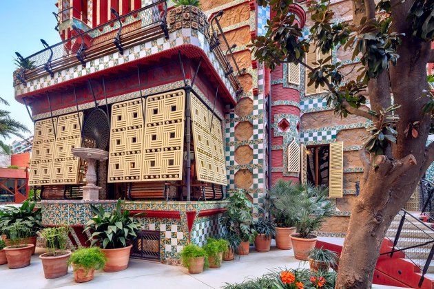Casa Vicens Gaudí detail