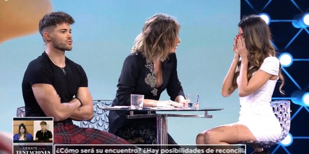 Andrea llora Barneda La Isla de las Tentaciones