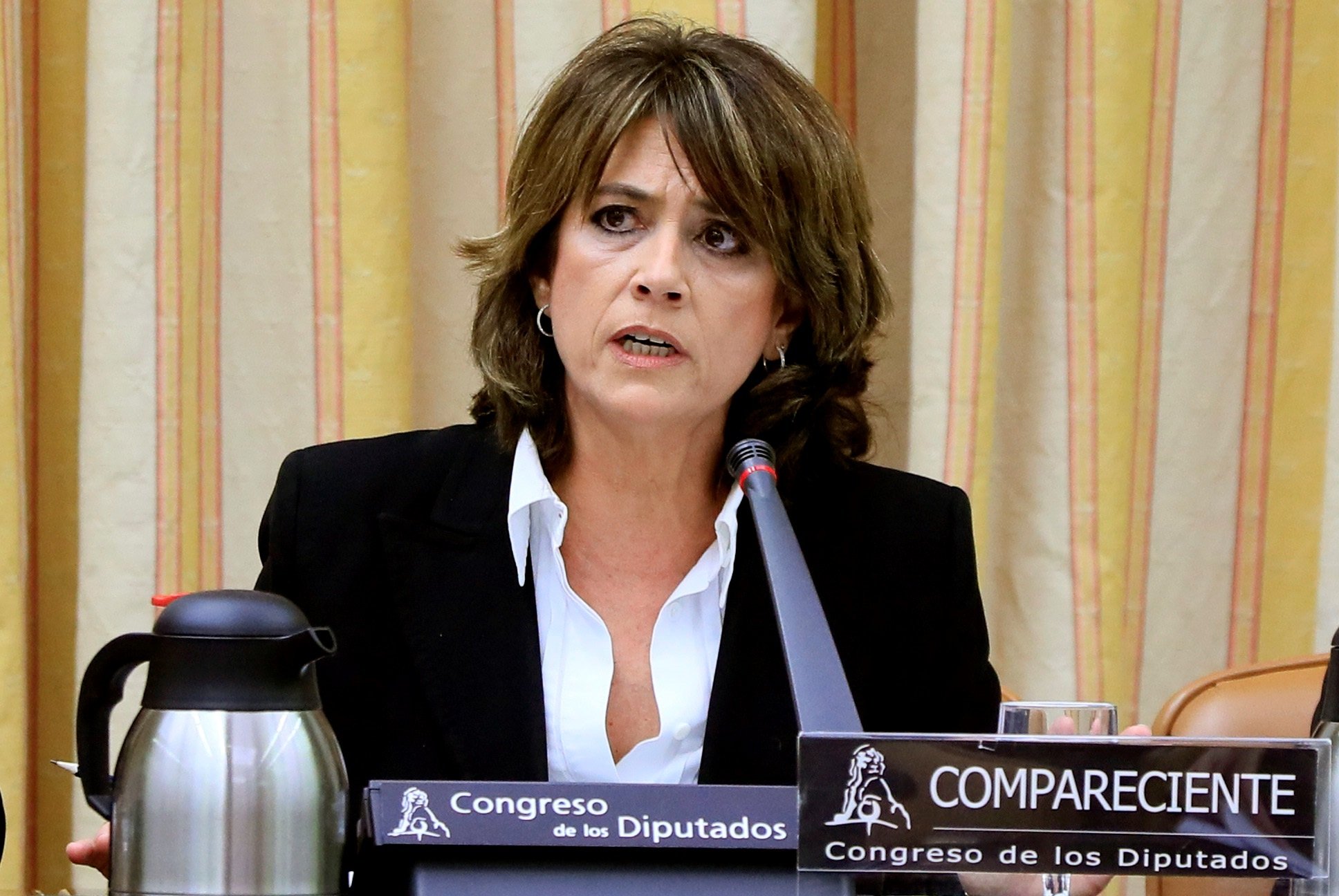 Dolores Delgado no intervindrà en les querelles contra el PSOE per la crisi