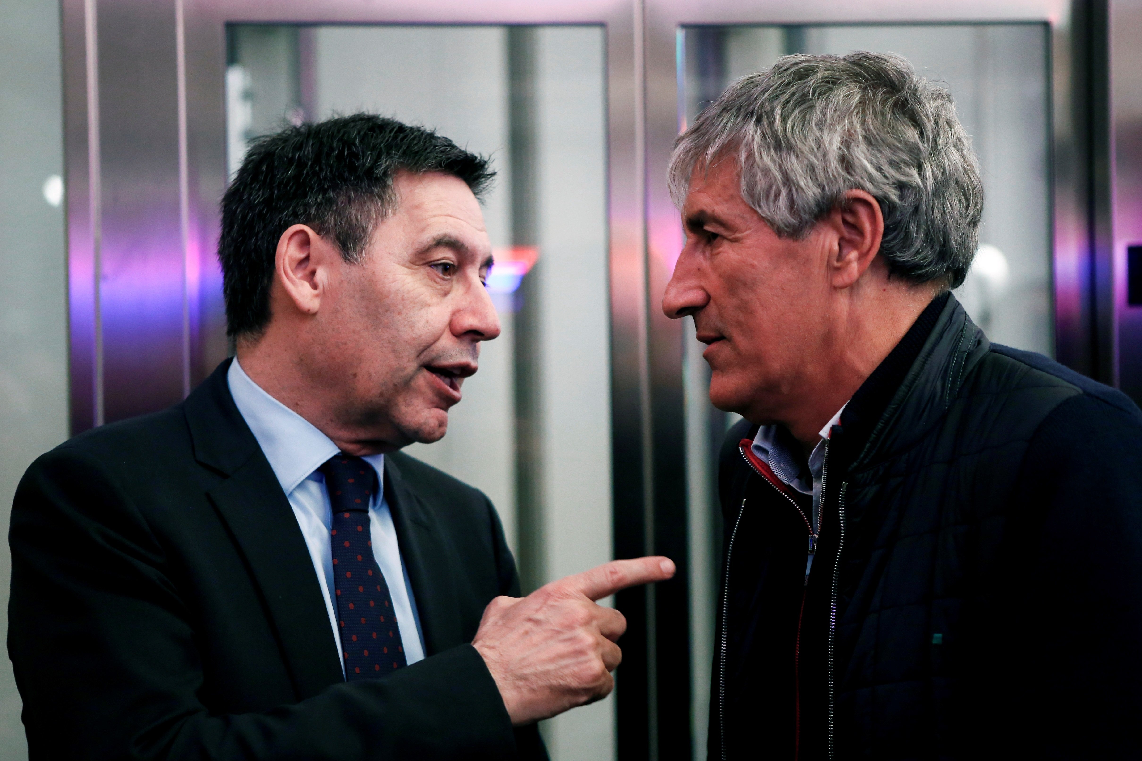Crisi al Barça: reunió d'urgència entre Bartomeu i Setién