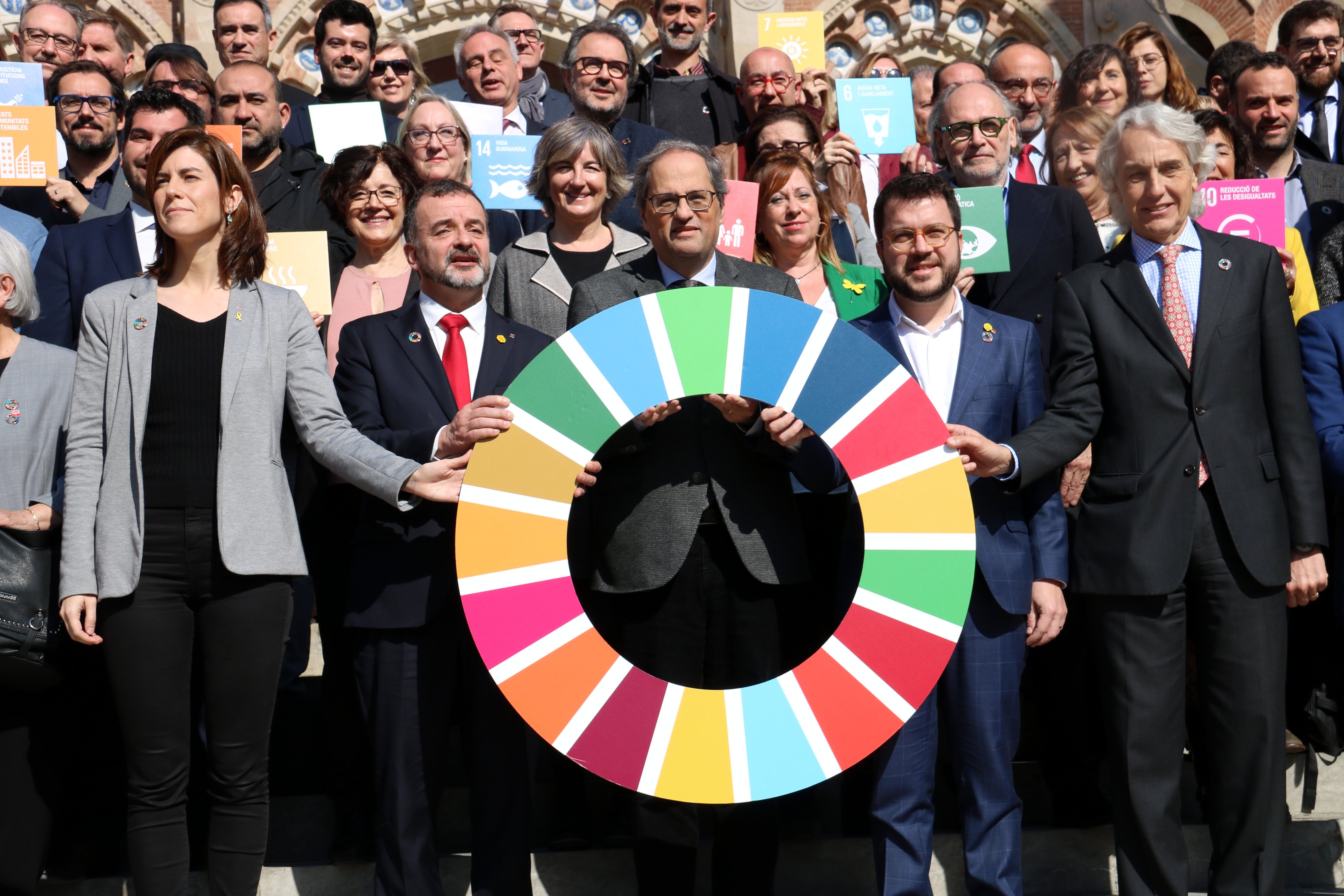 Una trentena d'organitzacions, amb l'Acord nacional per a l'Agenda 2030