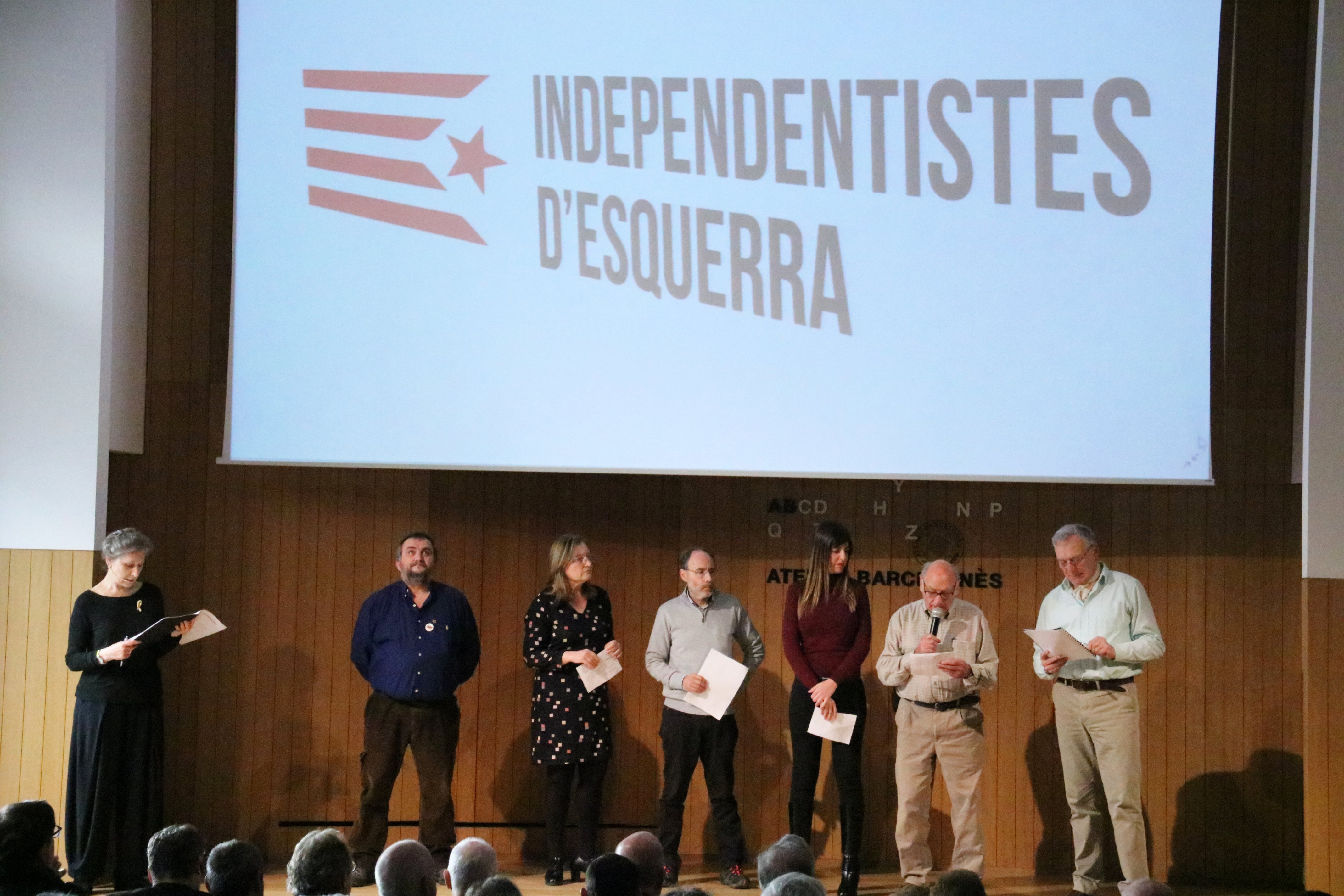 Independentistes d'Esquerra se presenta para conseguir la "unidad estratégica"