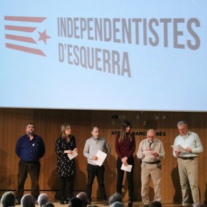 presentacio manifest puigdemont ateneu independentistes d'esquerra - ACN presentacio manifest puigdemont ateneu independentistes d'esquerra - ACN