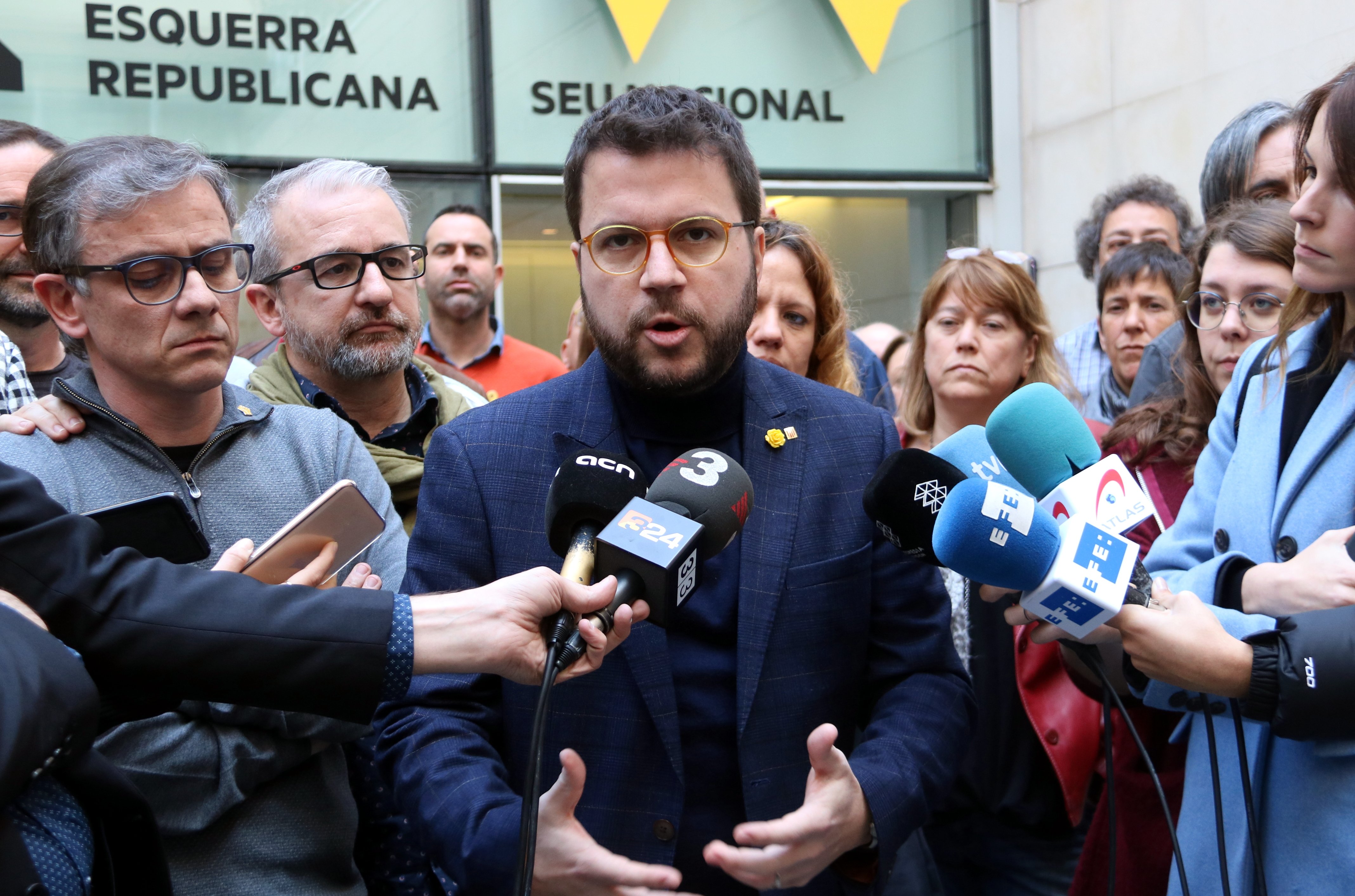 Aragonès dice que la reunión con el Estado "no es propaganda"