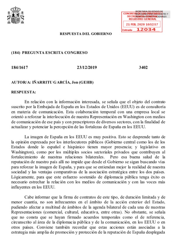 pagina 1 respuesta Gobierno embajadas