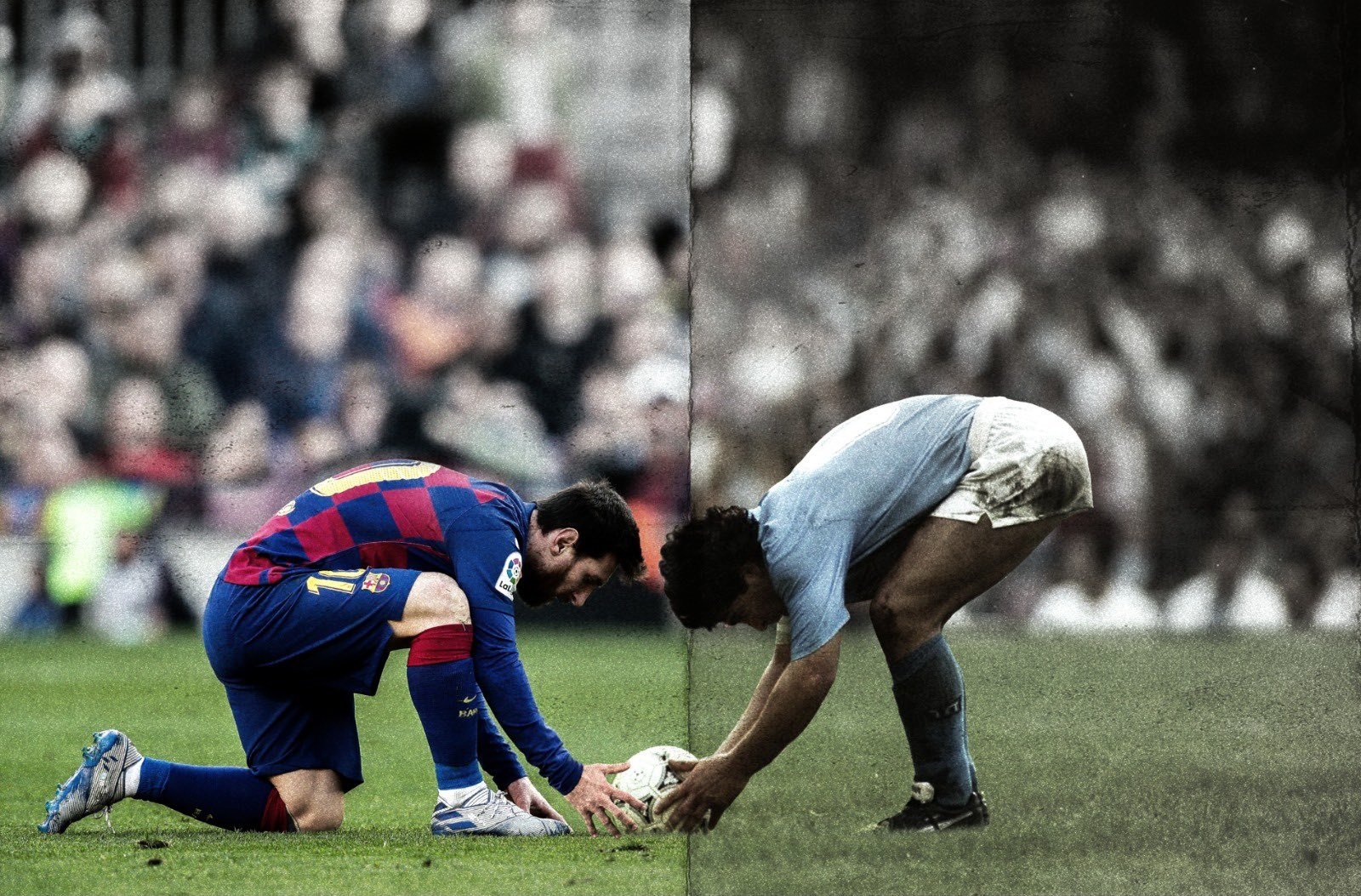 Messi quiere ser eterno en el templo de Maradona