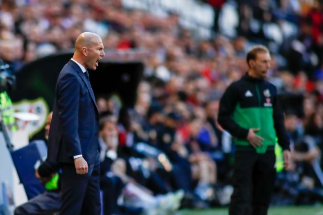 Zinedine Zidane cabreado Real Madrid Europa Press