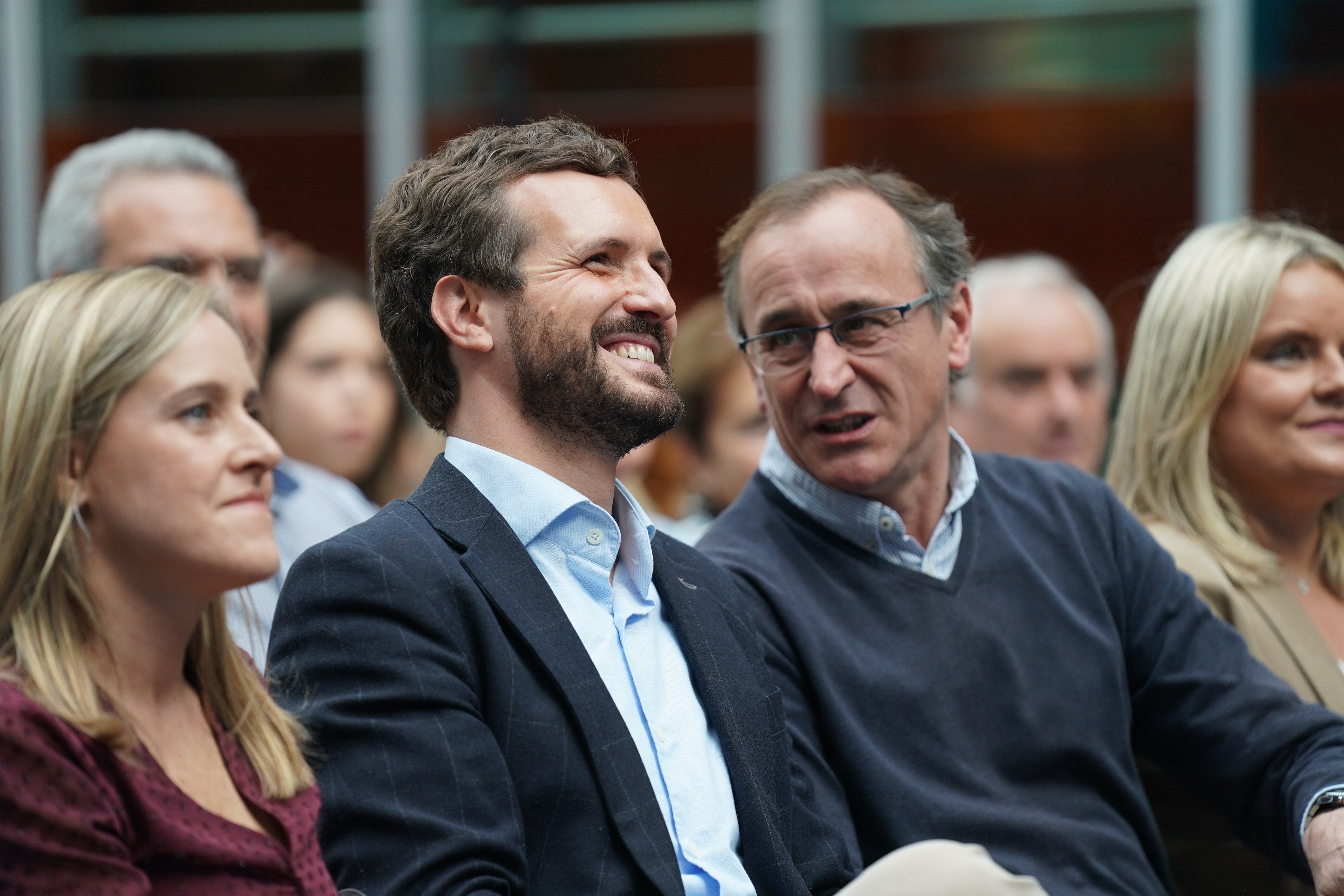 Alfonso se va recordando a Génova el derecho del PP vasco a definir su proyecto