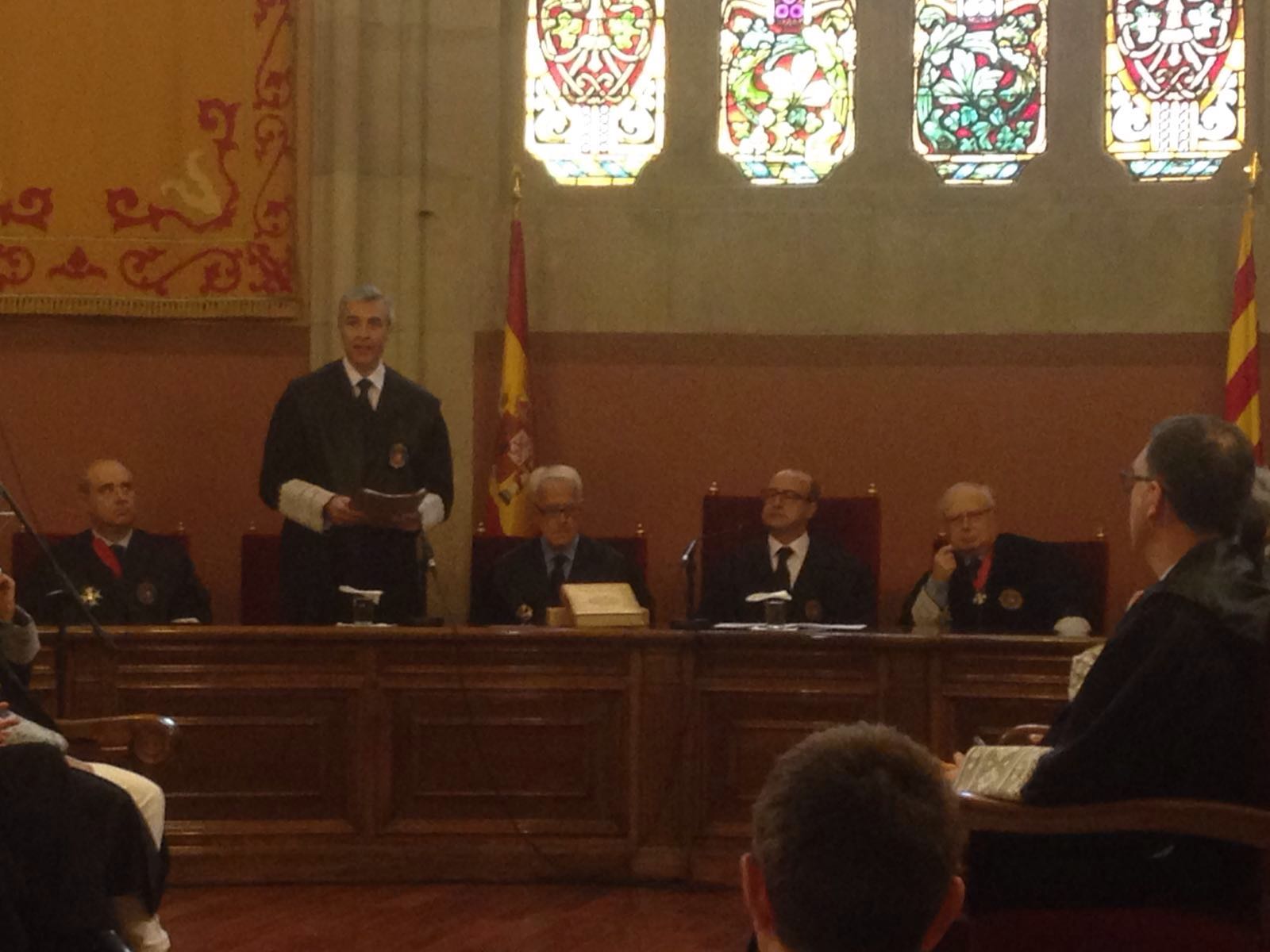 El nou president de l'Audiència de Barcelona demana un pacte per no judicialitzar la política