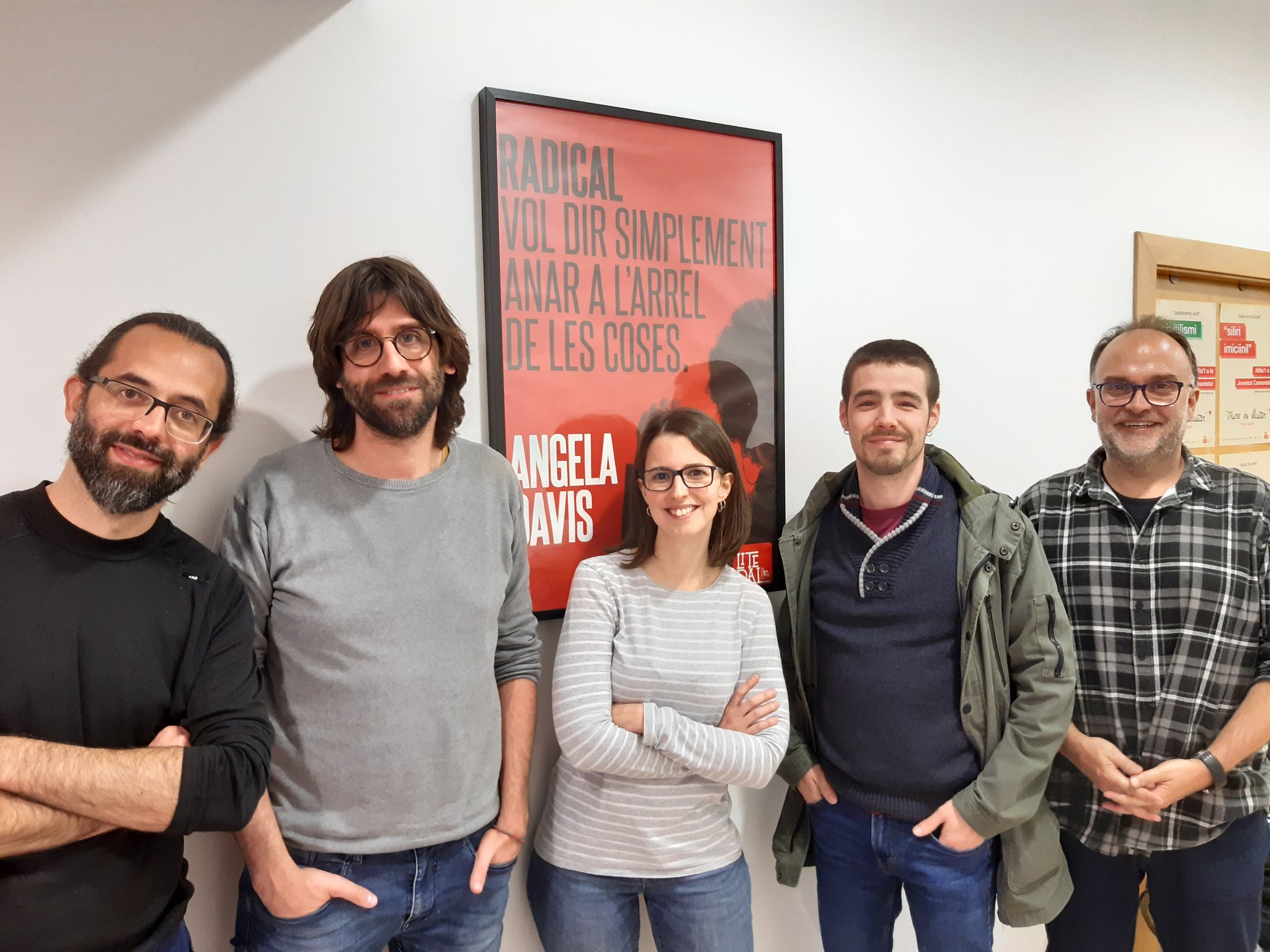 Encuentro de Poble Lliure y Comunistes de Catalunya por la "ruptura" con España