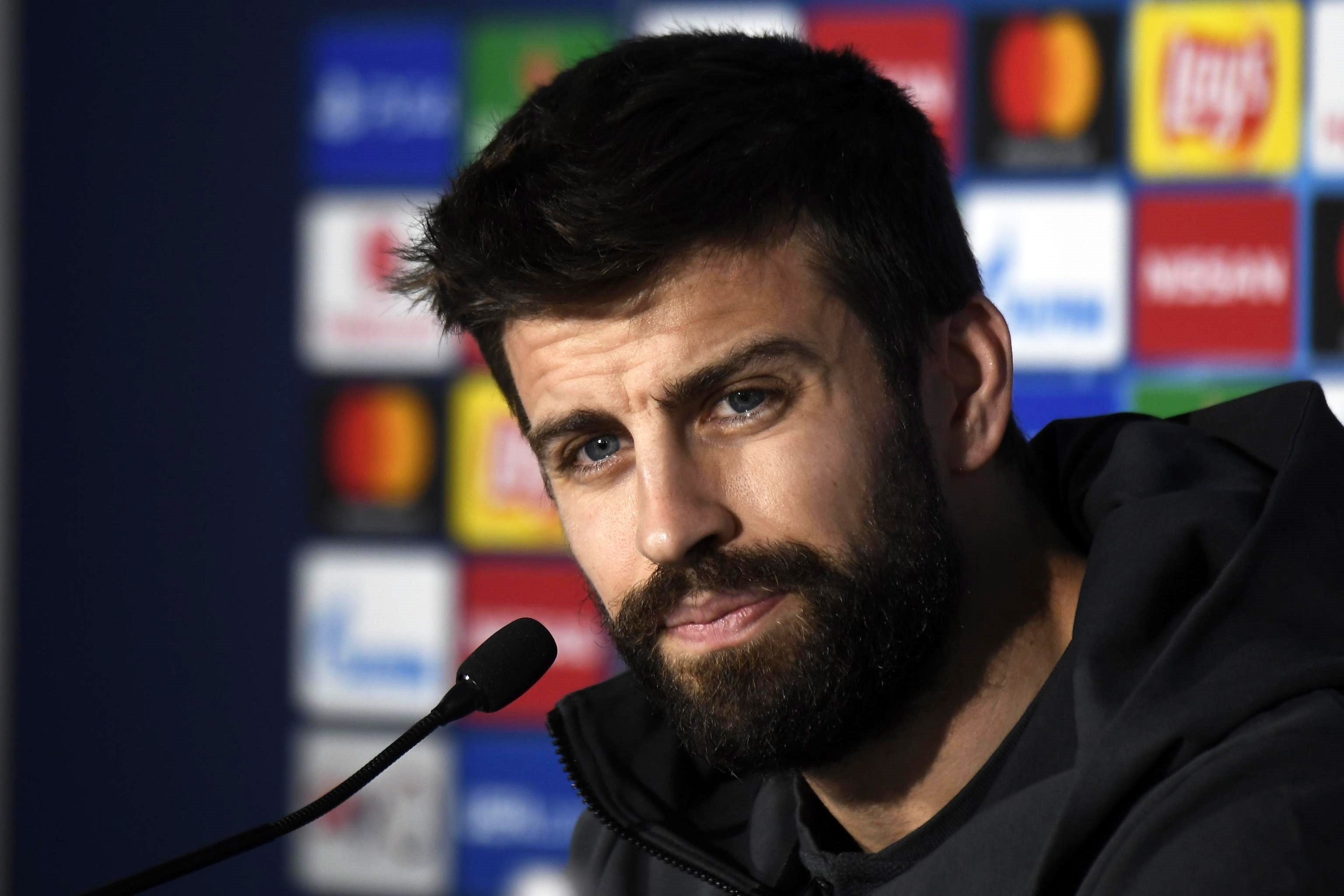 Piqué se pronuncia por primera vez después de estallar la crisis en el Barça