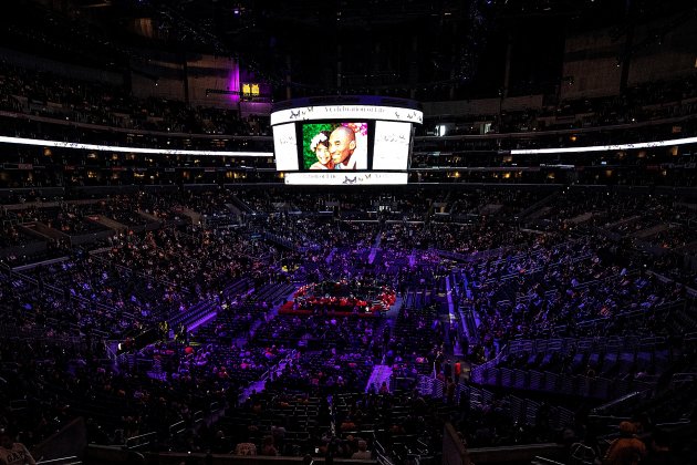 Homenaje Kobe Bryant Staples Center EFE